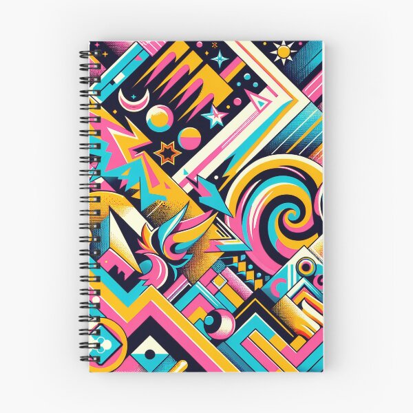 Item preview, Revive the 80s with Vibrant Retro and Vintage Pattern Designs designed and sold by The-Library.