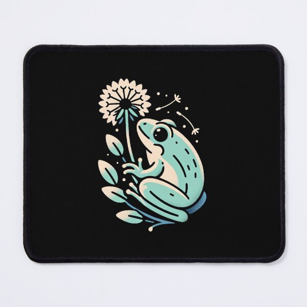 Item preview, dandelion frog designed and sold by WorldByFlowers.