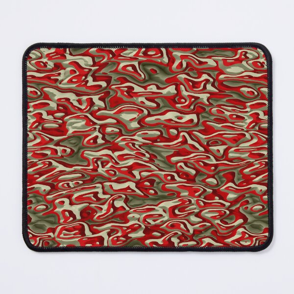 Item preview, 3D Red and Cream Psychedelic Pooling Texture designed and sold by TheRulerofEarth.