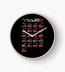 Calendar F1 2018 circuits sport Clock