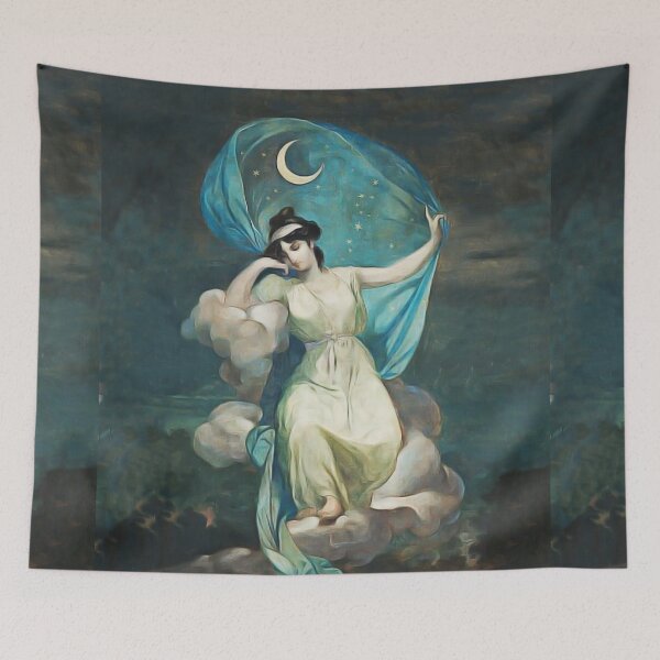 Item preview, Allegory of the Night, French School, 19th Century  designed and sold by MINDTHECHERRY.