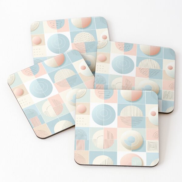 Item preview, Elevate Your Style with Minimalist Pastel Pattern Designs designed and sold by The-Library.