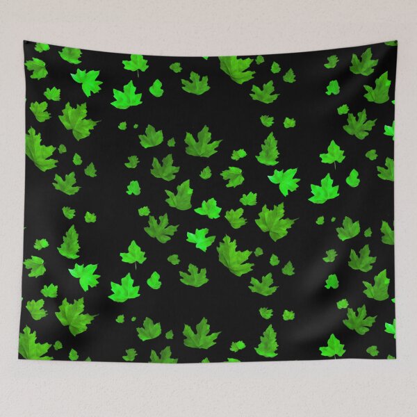 Item preview, Colorful Leaves Pattern Green designed and sold by Aquillashop.