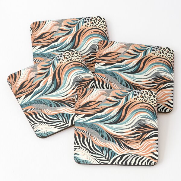 Item preview, Revitalize Your Style with Modern Animal Print Redux Patterns designed and sold by The-Library.
