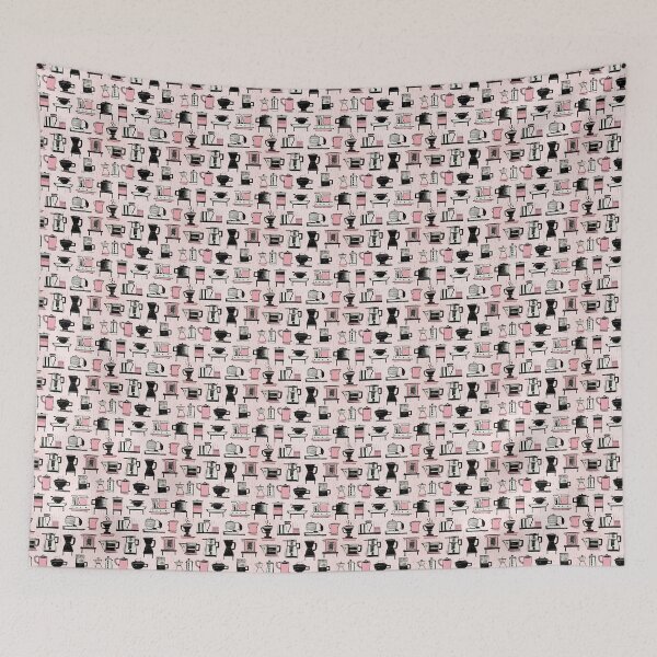 Item preview, pink vintage coffee break designed and sold by darkartsflowers.