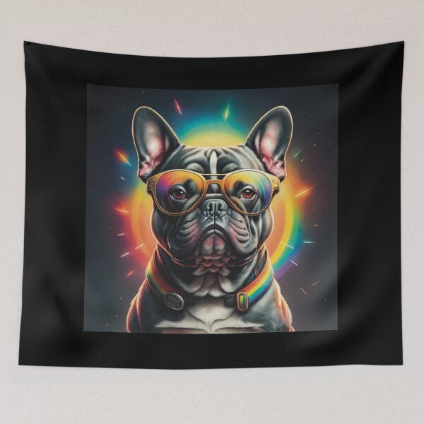 Item preview, Cosmic Rainbow Frenchie designed and sold by GypsyGarou.