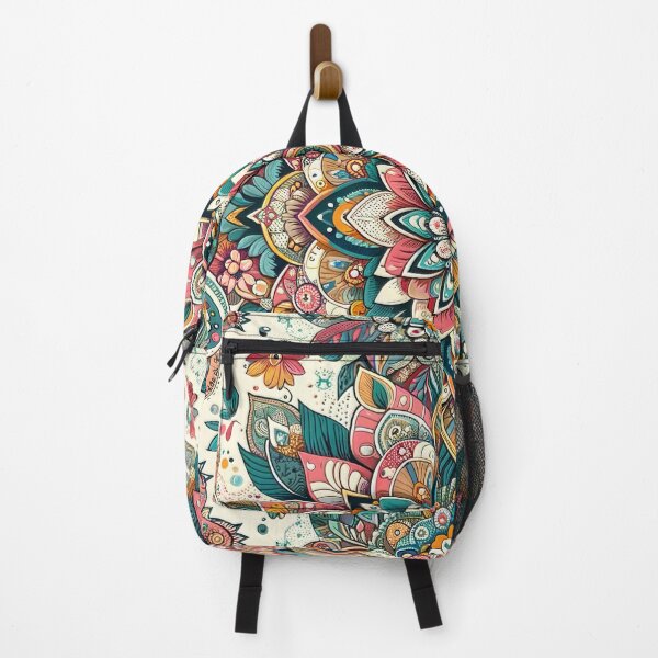 Item preview, Embrace Bohemian Chic with Eclectic Patterns of Colors and Motifs designed and sold by The-Library.