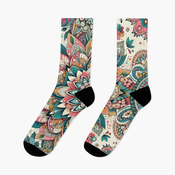 Item preview, Embrace Bohemian Chic with Eclectic Patterns of Colors and Motifs designed and sold by The-Library.