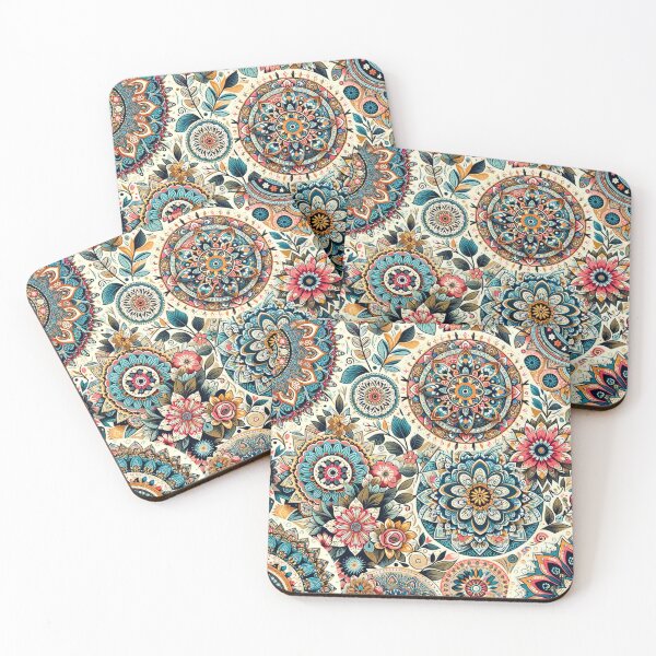 Item preview, Embrace Bohemian Chic with Eclectic Patterns of Colors and Motifs designed and sold by The-Library.