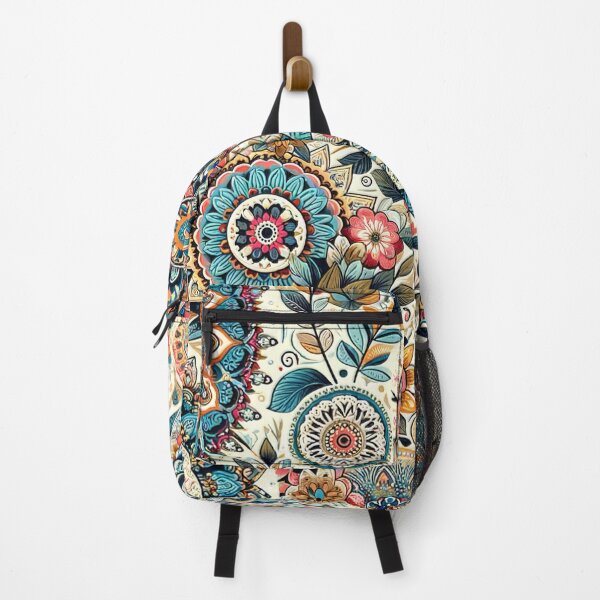 Item preview, Embrace Bohemian Chic with Eclectic Patterns of Colors and Motifs designed and sold by The-Library.