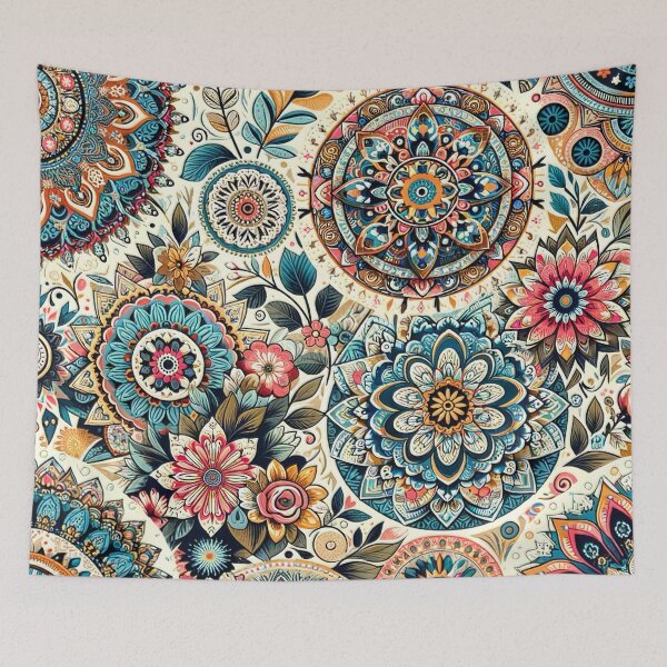 Item preview, Embrace Bohemian Chic with Eclectic Patterns of Colors and Motifs designed and sold by The-Library.