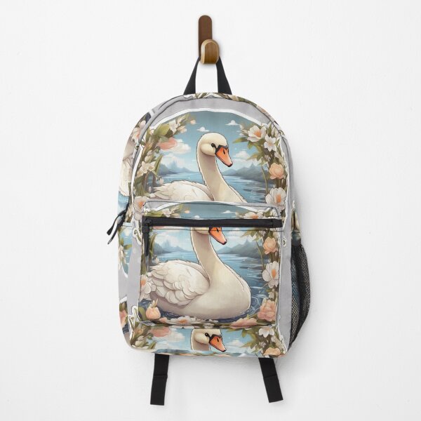 Item preview, Cute swan among roses designed and sold by abdelaziz0.