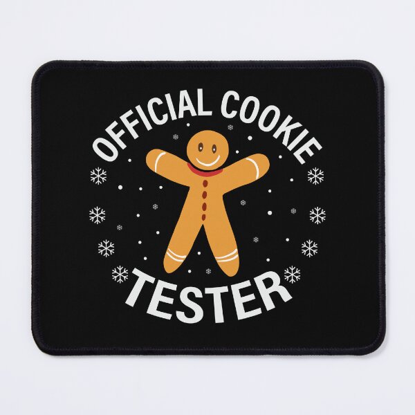 Item preview, Official cookie tester, Gingerbread cookie lover, dark ed. designed and sold by Cerulean-Shop.
