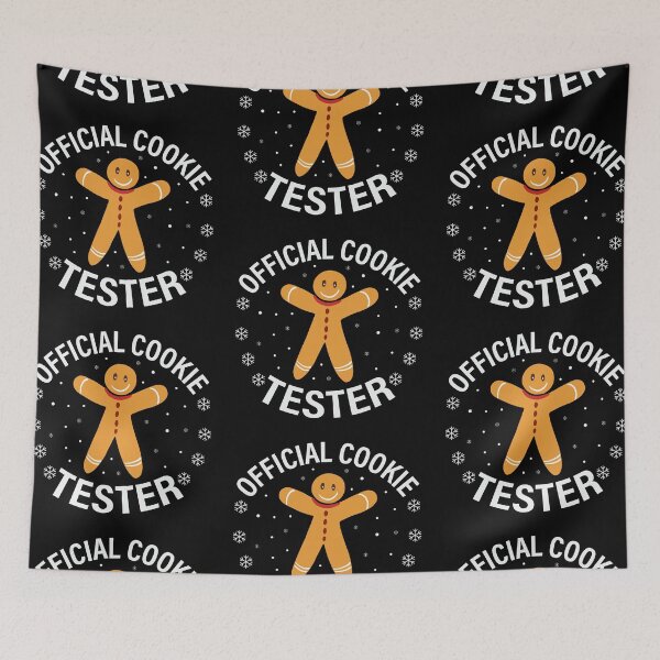 Item preview, Official cookie tester, Gingerbread cookie lover, dark ed. designed and sold by Cerulean-Shop.