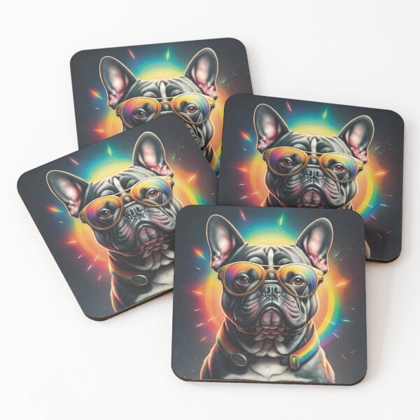 Item preview, Cosmic Rainbow Frenchie designed and sold by GypsyGarou.