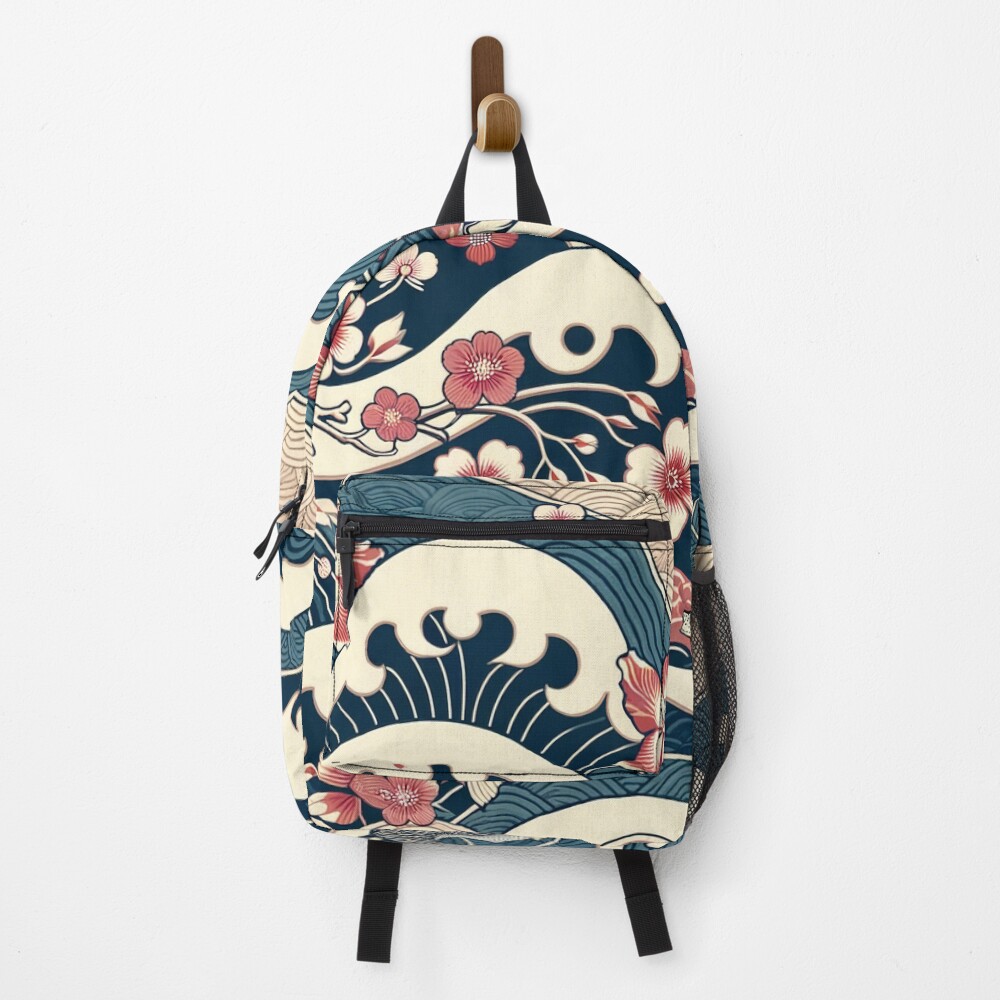 Vista previa del artículo con la obra «Mochila», diseñado y vendido por The-Library.