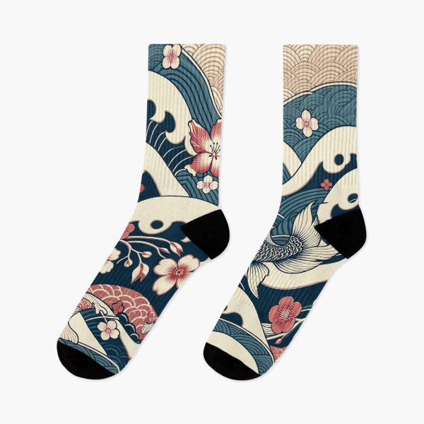 Aperçu de l'œuvre Discover Tranquility with Japanese-Inspired Design Patterns créée et vendue par The-Library.