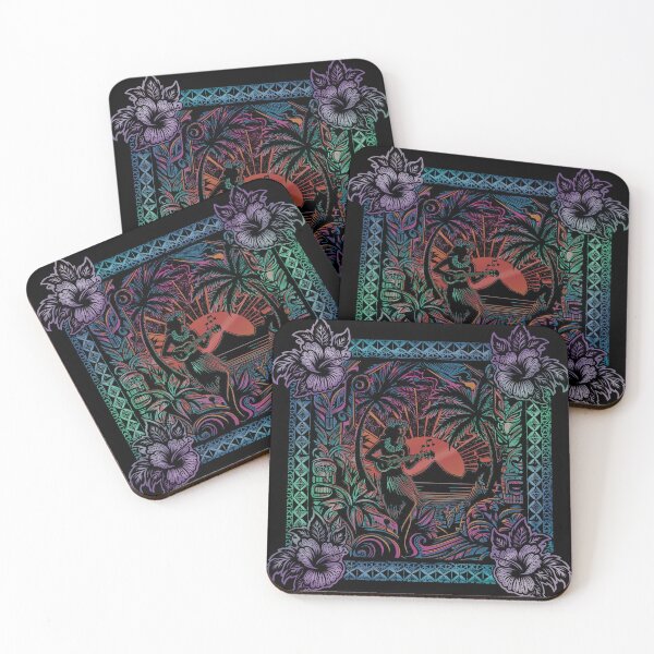 Item preview, Lukulele Girl Vintage Hawaiian designed and sold by sunnthreads.