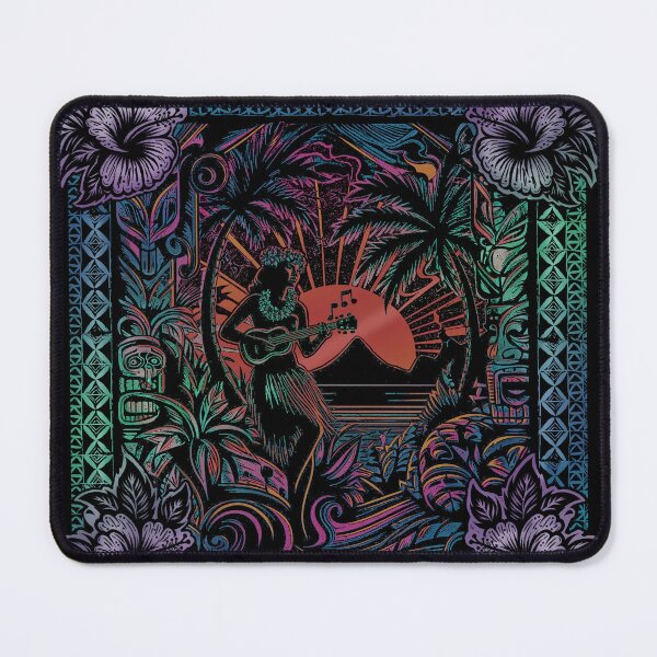 Item preview, Lukulele Girl Vintage Hawaiian designed and sold by sunnthreads.