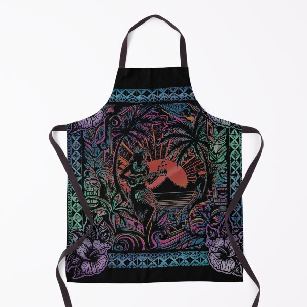Item preview, Lukulele Girl Vintage Hawaiian designed and sold by sunnthreads.