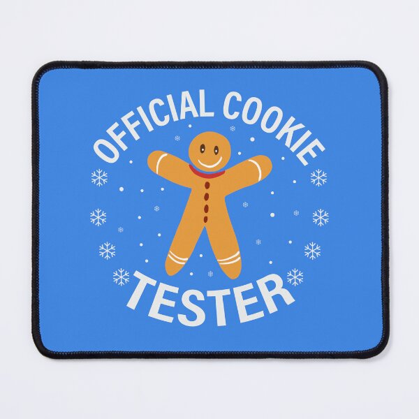 Item preview, Official cookie tester, Gingerbread cookie lover designed and sold by Cerulean-Shop.
