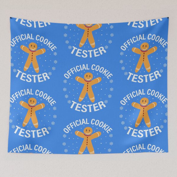 Item preview, Official cookie tester, Gingerbread cookie lover designed and sold by Cerulean-Shop.