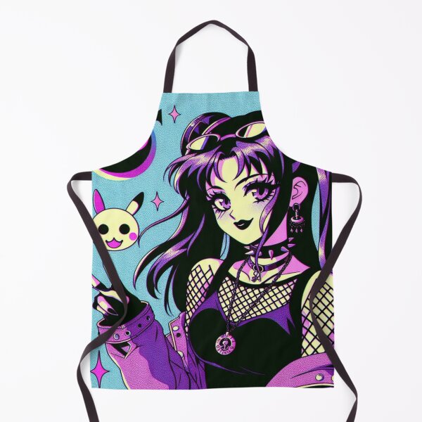 Artikelvorschau, 90er Jahre Retro-Anime-Gothic-Mädchen entworfen und verkauft von Kurnazum.