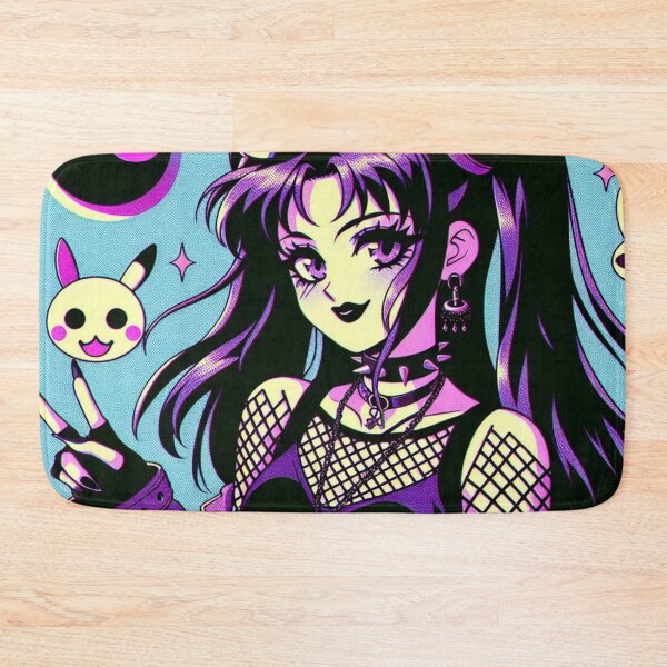 Item preview, 90s Retro Anime Goth Girl designed and sold by Kurnazum.