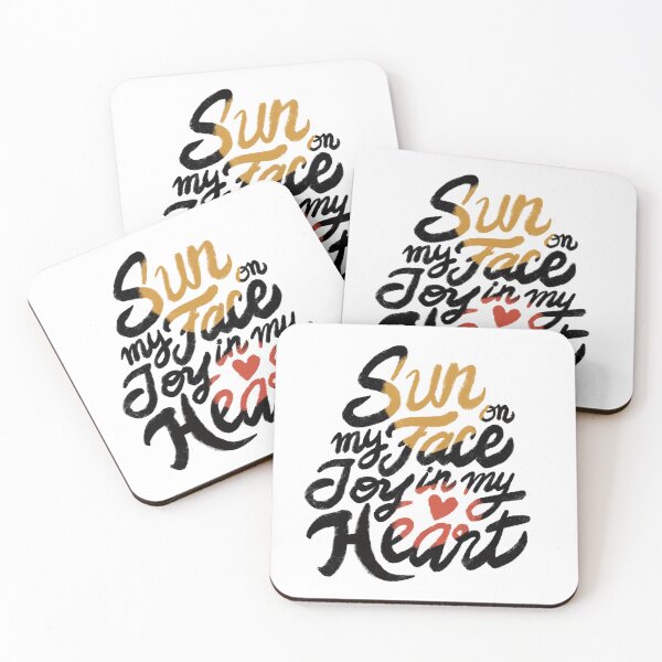 Item preview, Sun on my face join in my heart  designed and sold by colatudo.