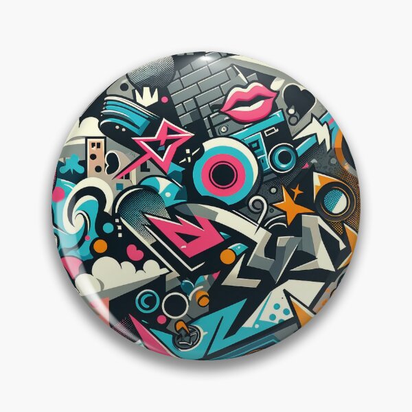 Item preview, Express Urban Artistry with Graffiti-Inspired Patterns designed and sold by The-Library.