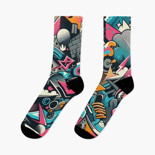 Item preview, Express Urban Artistry with Graffiti-Inspired Patterns designed and sold by The-Library.