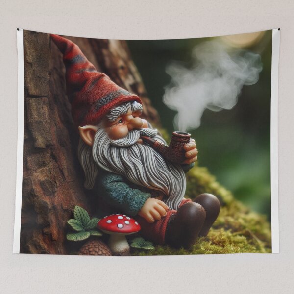 Item preview, Twilight Repose: The Pensive Gnome designed and sold by teslasradiant.