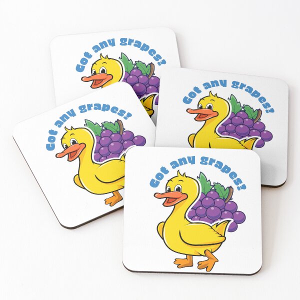 Item preview, Happy duck: got any grapes? designed and sold by MJOSTORE.