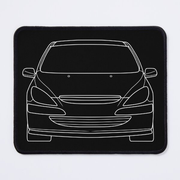 Item preview, Peugeot 307 2001-2005 lined art white designed and sold by EdimDesign.