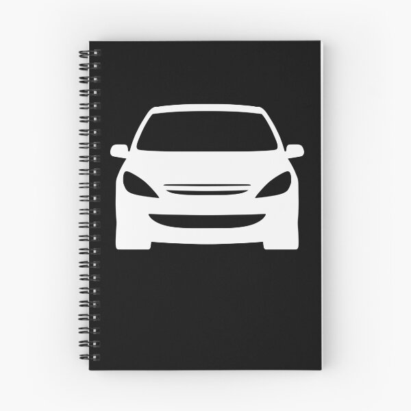 Item preview, Peugeot 307 2001-2005 silhouette art white designed and sold by EdimDesign.