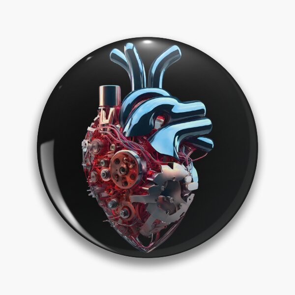 Item preview, Engine Tuning Heart Motor Red Chrom designed and sold by Aquillashop.
