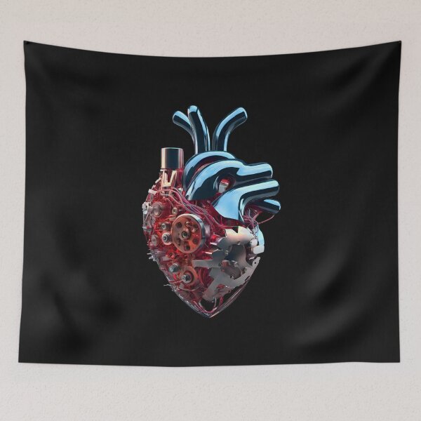 Item preview, Engine Tuning Heart Motor Red Chrom designed and sold by Aquillashop.