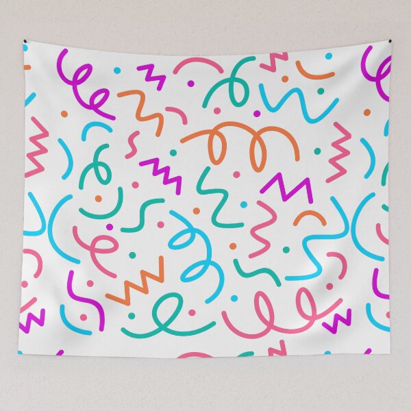 Item preview, Free style line patterns designed and sold by 1095moments.