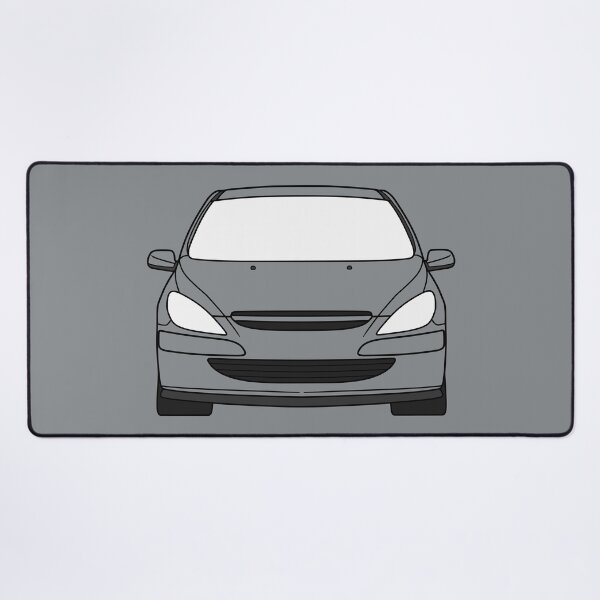 Item preview, Peugeot 307 2001-2005 lined art with colored parts designed and sold by EdimDesign.