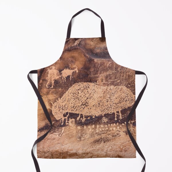 Item preview, Big Buffalo Petroglyph In Nine Mile Canyon designed and sold by Kevin Wellard.