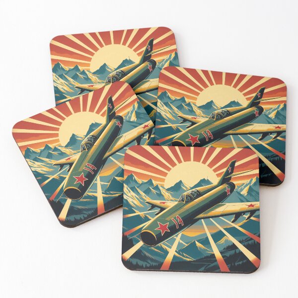 Item preview, Soviet MiG-17 designed and sold by ClassicRetroism.