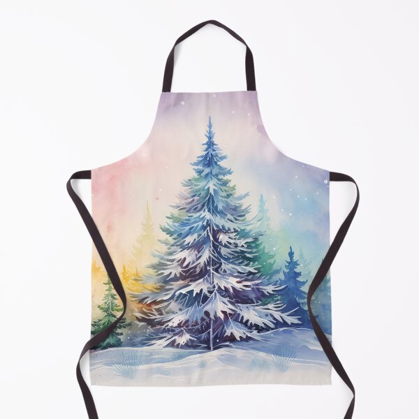 Item preview, Aurora borealis Christmas Tree designed and sold by Red Witch Art.