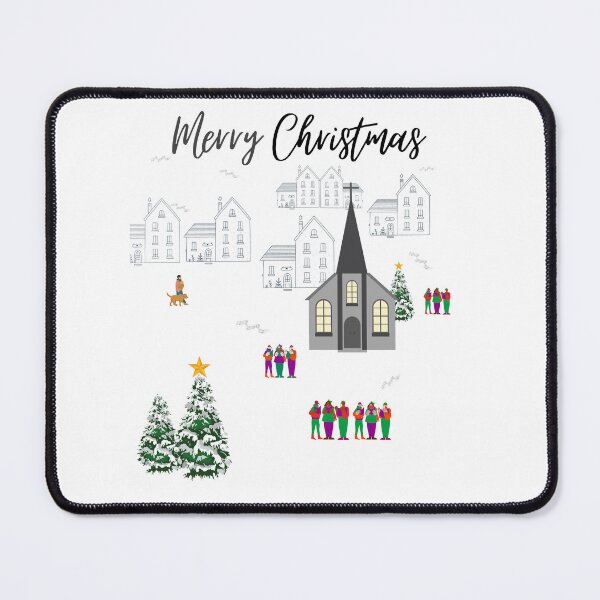Item preview, Nativity Christmas jumper Church scene sweatshirt designed and sold by joyfulartful.