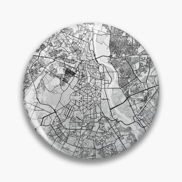 Artikelvorschau, Karte von Neu-Delhi entworfen und verkauft von feether-store.