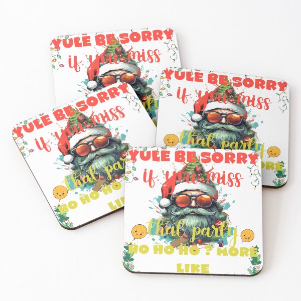 Item preview, Yule be sorry if you miss that party ho ho ho more like ha! Ha! Ha! designed and sold by jean giosi.