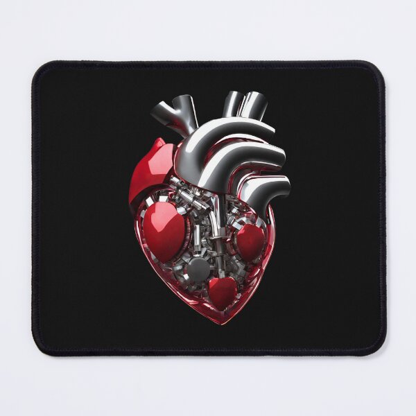 Item preview, Engine Heart Motor Red Chrom designed and sold by Aquillashop.