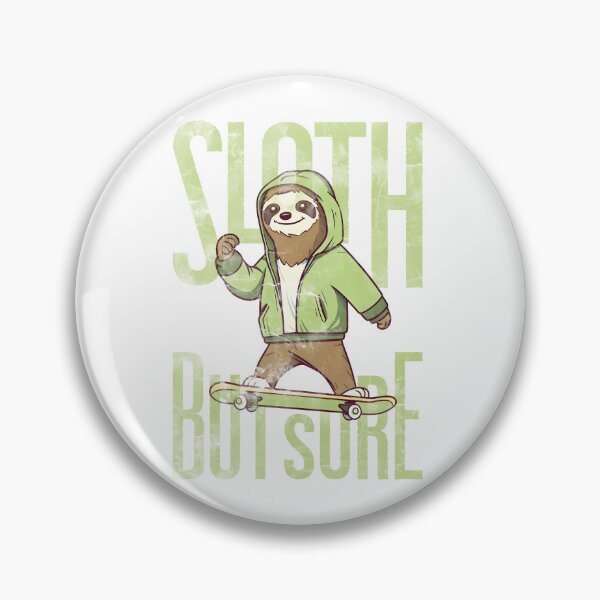 Item preview, Surfer Sloth surfing a Surfskate, skateboard. designed and sold by kongkorakrich.