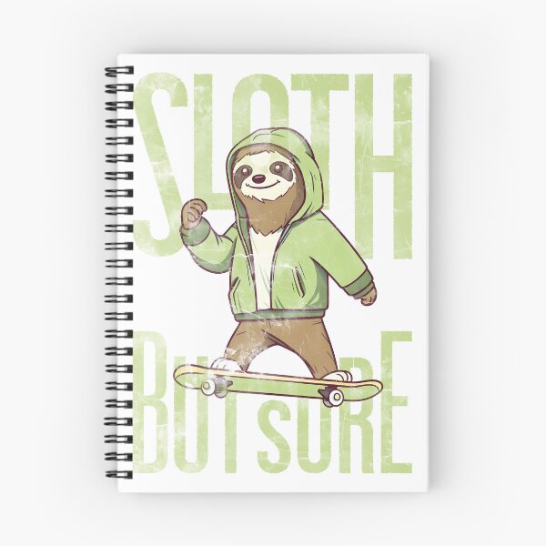 Item preview, Surfer Sloth surfing a Surfskate, skateboard. designed and sold by kongkorakrich.