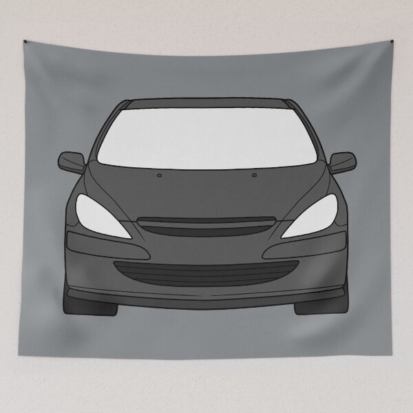 Item preview, Peugeot 307 2001-2005 dark grey designed and sold by EdimDesign.