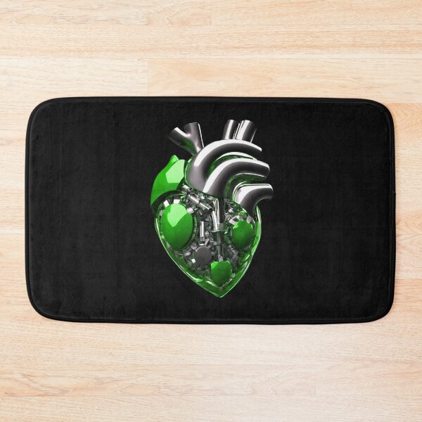 Item preview, Engine Heart Motor Green Chrom designed and sold by Aquillashop.